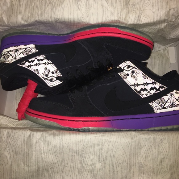 ❌SOLD❌Nike SB Dunk Low BHM 2014 Sz 9 RARE 🔥🔥🔥 - Picture 8 of 8